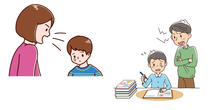 毒親に多い特徴を表すイラスト