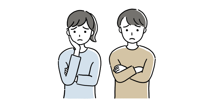 毒親家庭で育つ影響を表わすイラスト