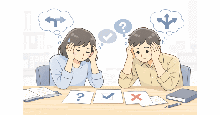 毒親家庭で育った影響を表わすイメージ