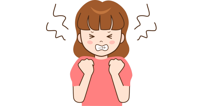完璧主義で理想を追い求めるという毒親育ちの女性の性格的な特徴を表すイラスト