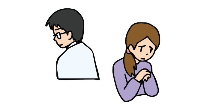 毒親育ちのが感じやすい生きづらさを表しているイラスト