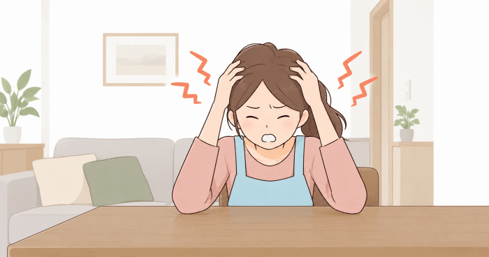 機能不全家族の原因となる母親の特徴を表すイラスト